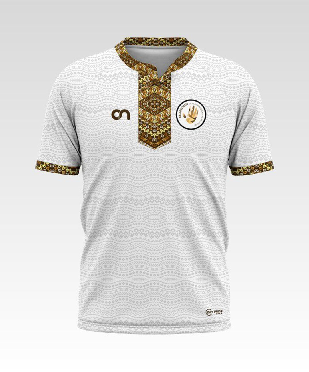 Camisa Exaltação Africana – Branca – Masculino – Loja Observatório da  Discriminação Racial no Futebol